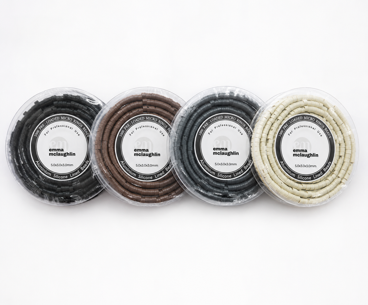 Pre loaded micro rings  silicone lined 5.0 mm
