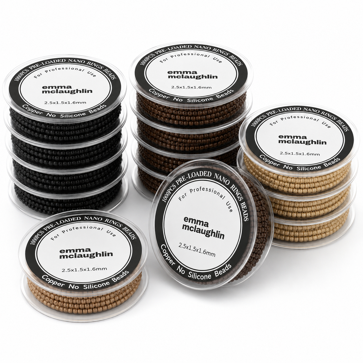 Pre loaded Nano rings  2.5 unlined